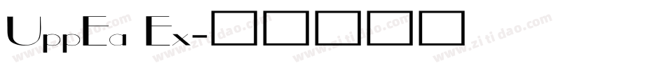 UppEa Ex字体转换
